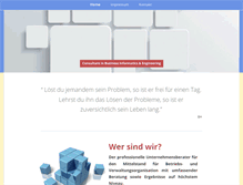 Tablet Screenshot of bhteam-gruppe.com